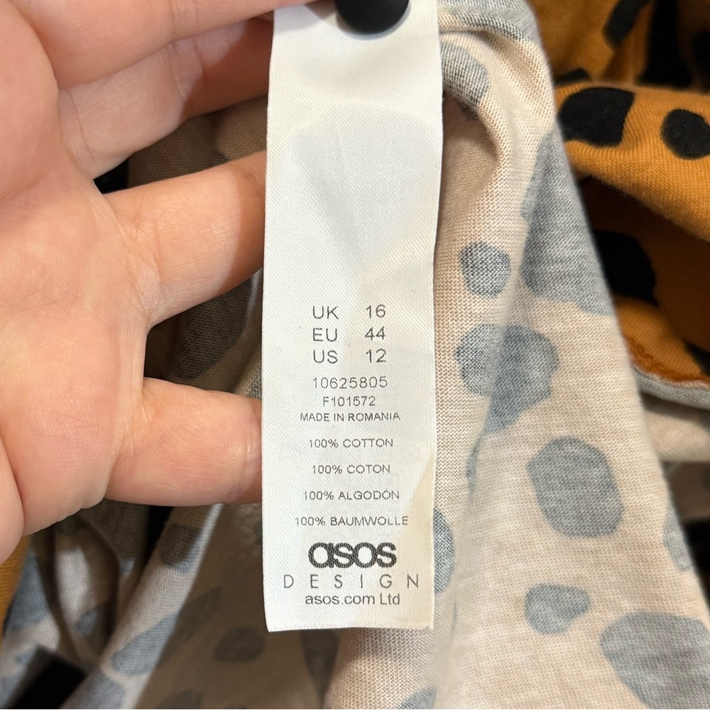 Asos Desing Women’s Animal Print Dress - Picture 6 of 6